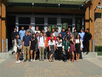 Business Technology Students touring Sonoma State University, Class of 2018